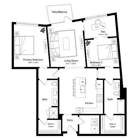 Floor plan B9