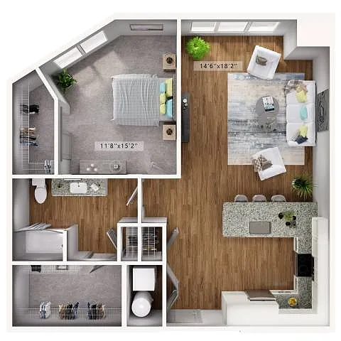 Floor plan Curve
