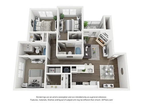Floor plan C1