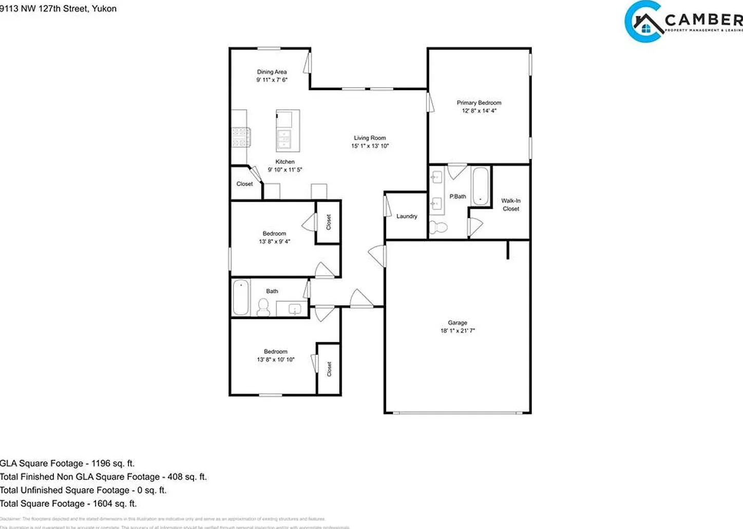 Luxury NEW 3 Bedroom 2 Bathroom Home in Piedmont Schools- Neighborhood Park/Basketball Court — Photo 3