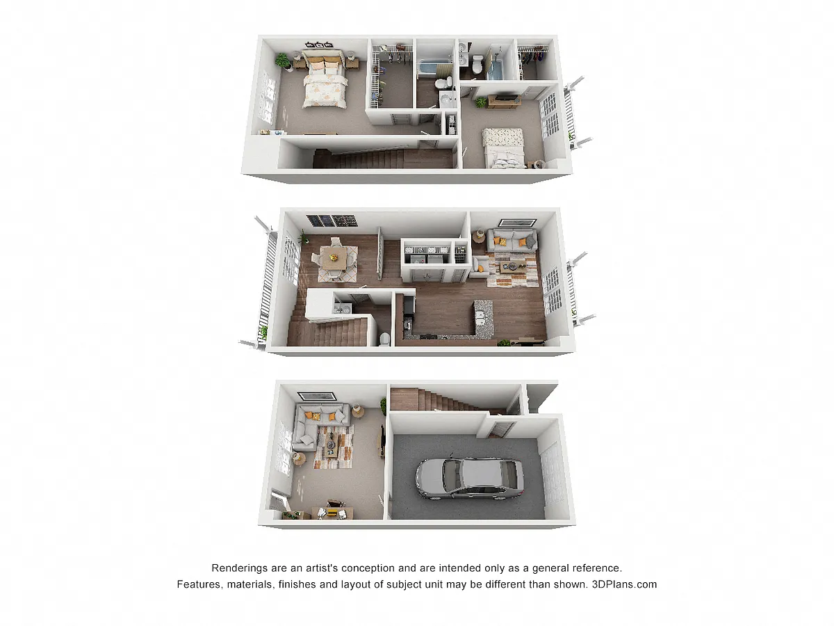 Floor plan B2 The Pompano