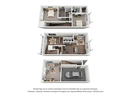 Floor plan B2 The Pompano