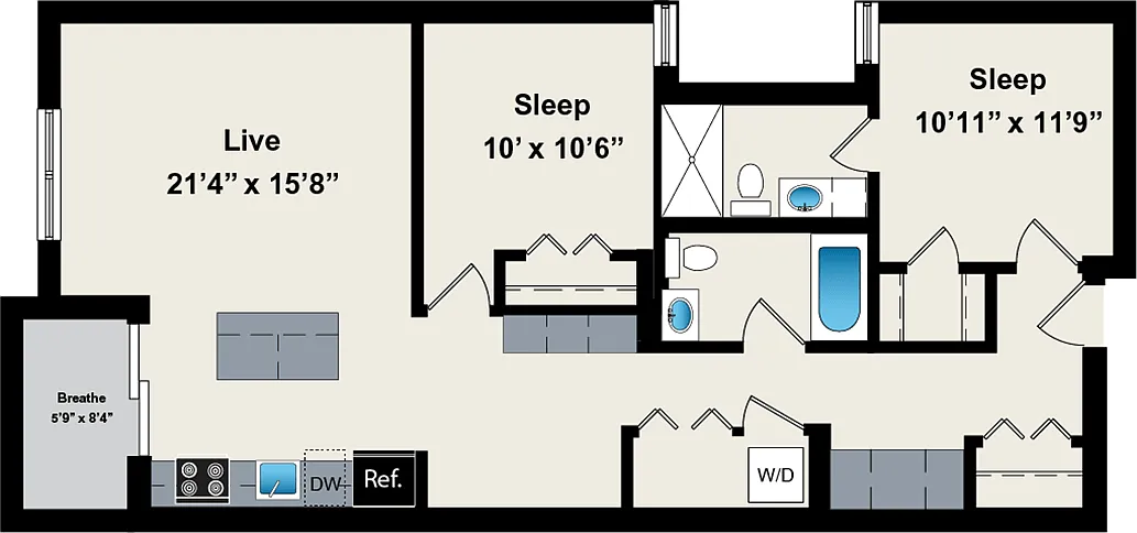 Floor plan B25