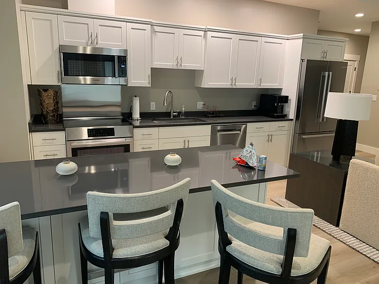 State-of-the-art Kitchen with quartz countertops