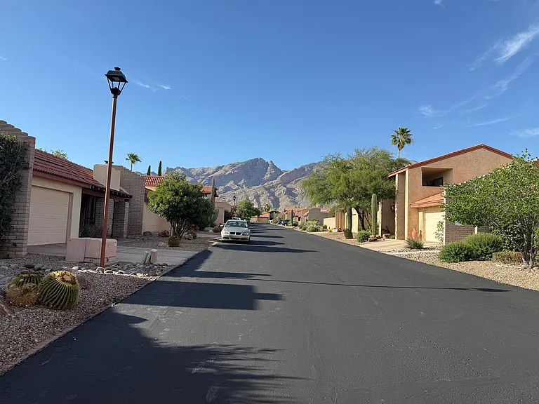 View from front of the home