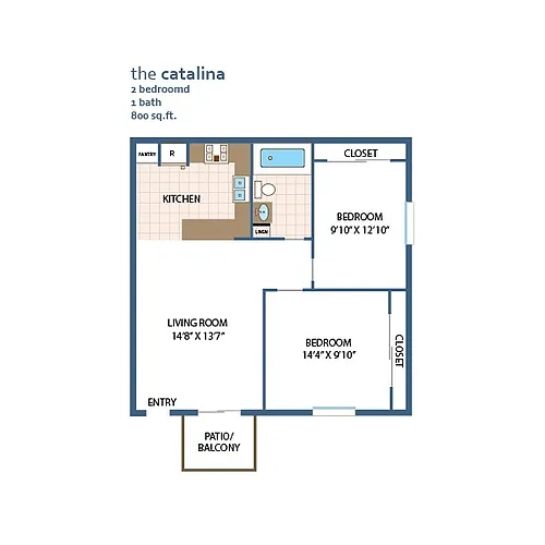 Floor plan Catalina