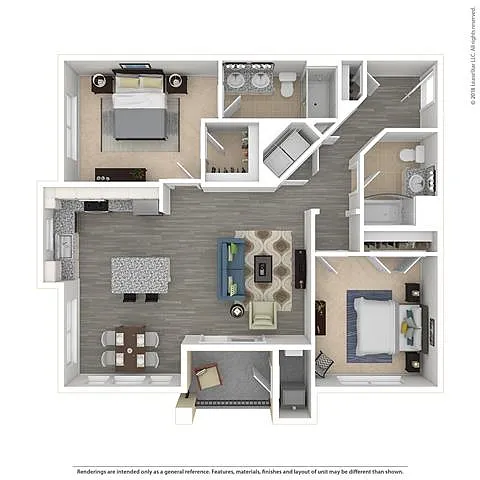 Floor plan B3 The Kittery