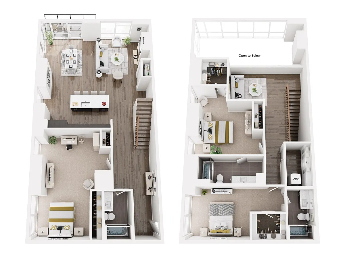 Floor plan 3x3 D PH