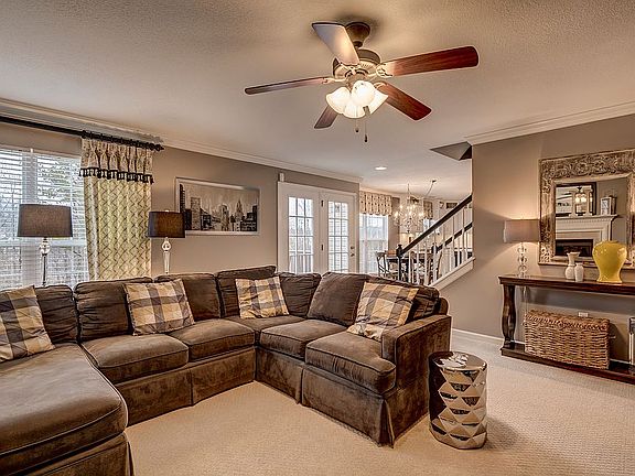 Living Room into kitchen