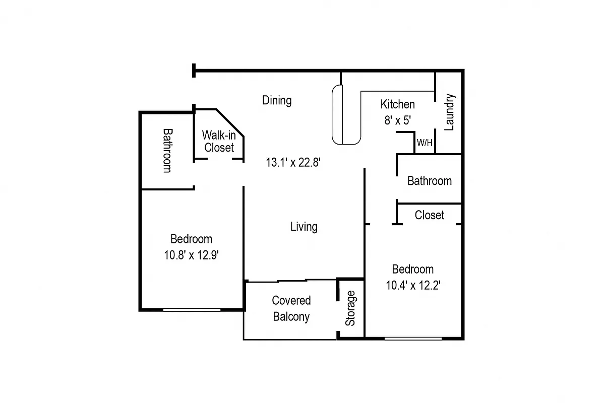 Floor plan Lakeside