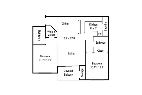 Floor plan Lakeside