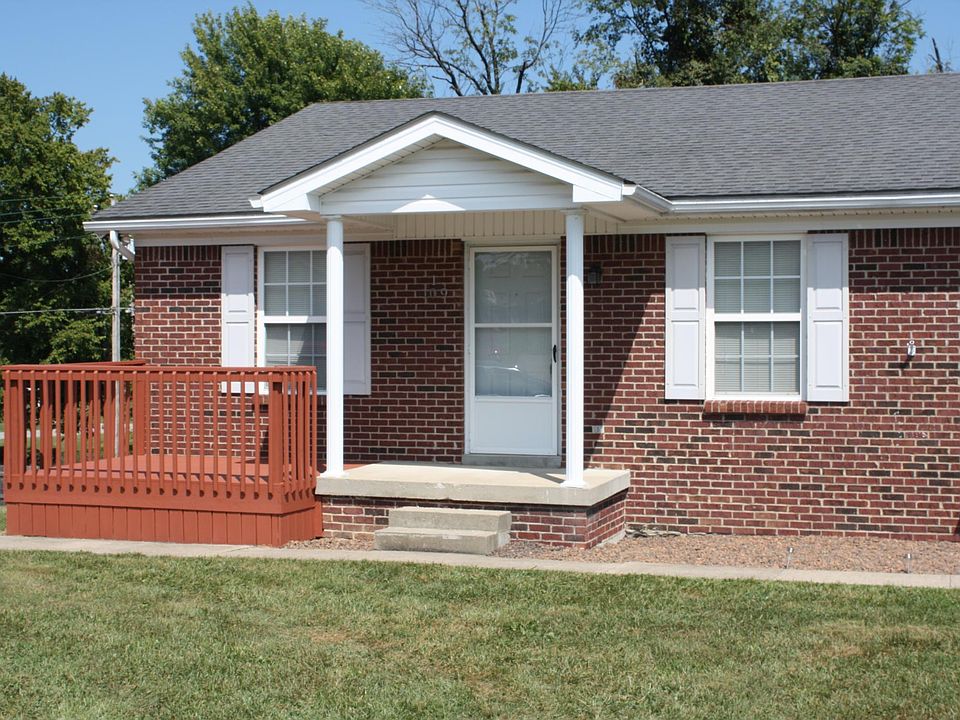 Front door and deck