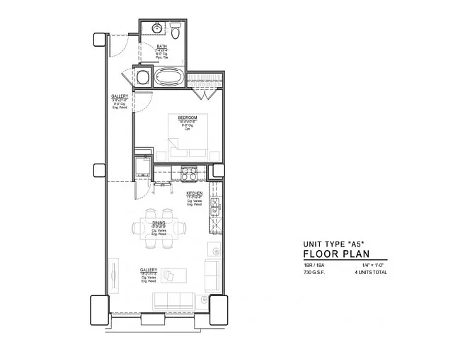 Floor plan A5-B