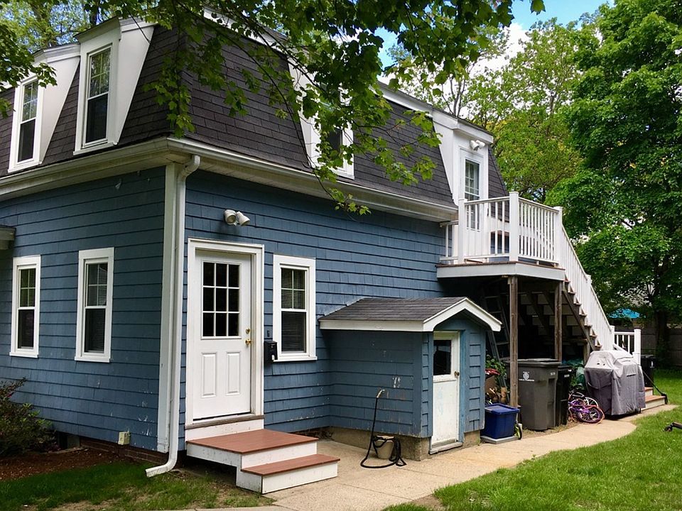 White door is entry into unit.