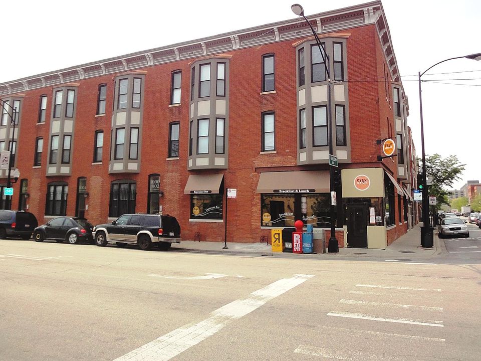 Building Elevation. 3 Story 15 residences. South West Corner of Loomis and Taylor.