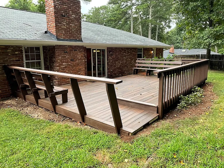 Back patio