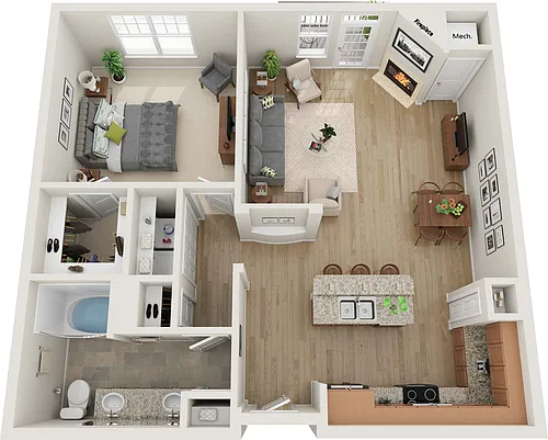 Floor plan Carlyle