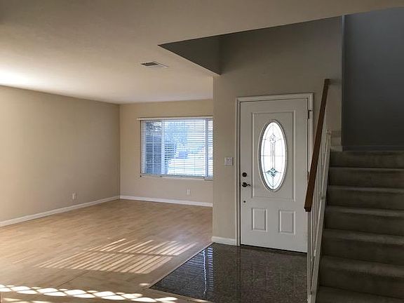 foyer and living room