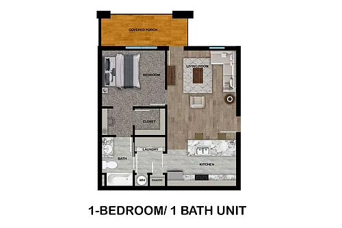 Floor plan 1-1 Flat