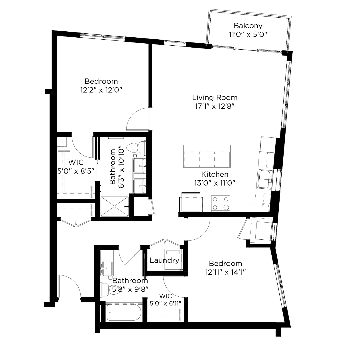Floor plan C2