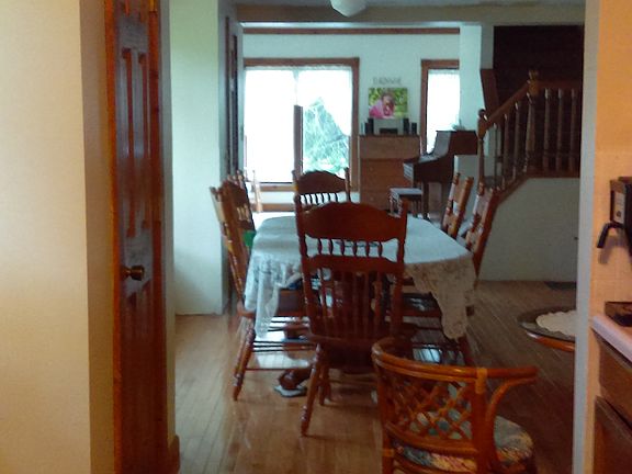 Dining rm view from Kitchen