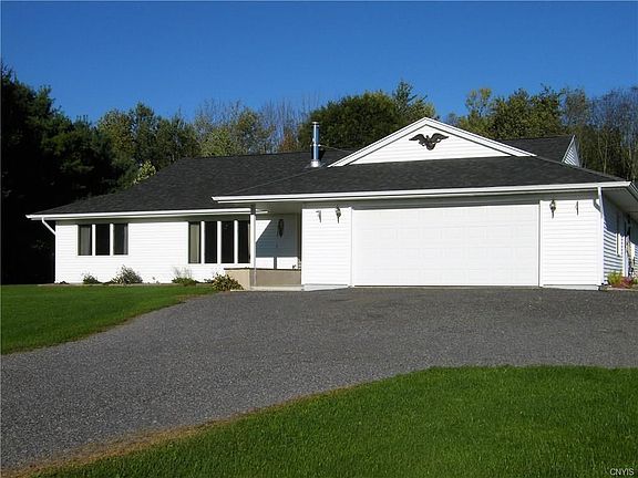 This Ranch home is 1,848 Square Feet and sits on 3.14 Acres in a beautiful country setting.