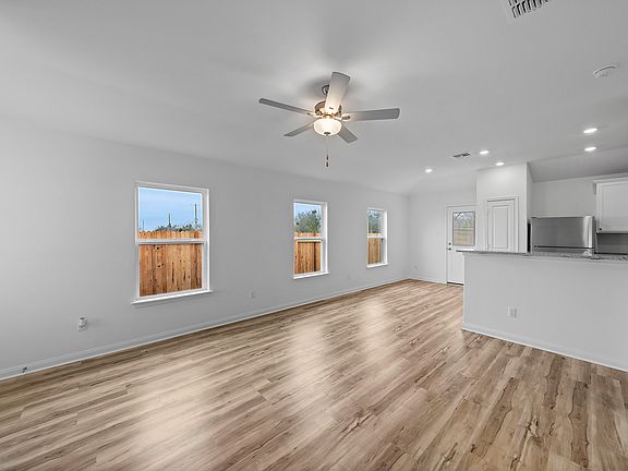 The cozy family room