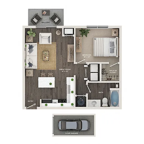 Floor plan A1