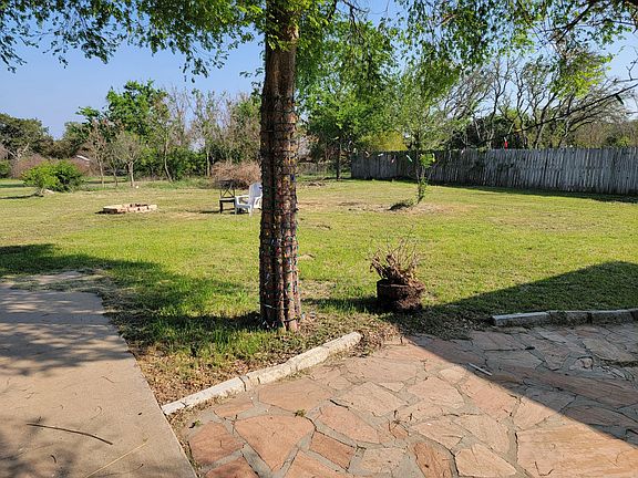 Backyard - not fully fenced