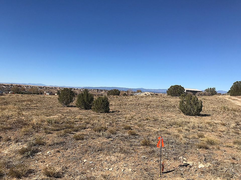 View facing west