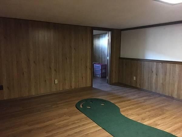 Finished part of the basement
