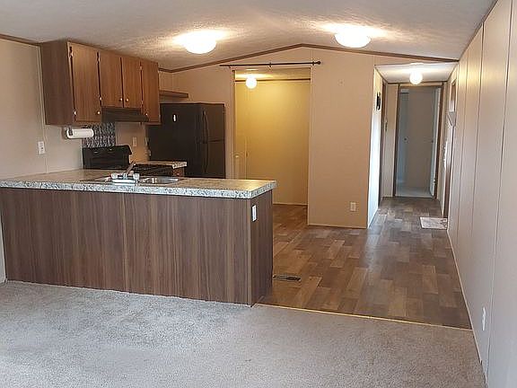 Living Room, Kitchen