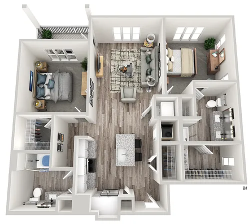 Floor plan B2B