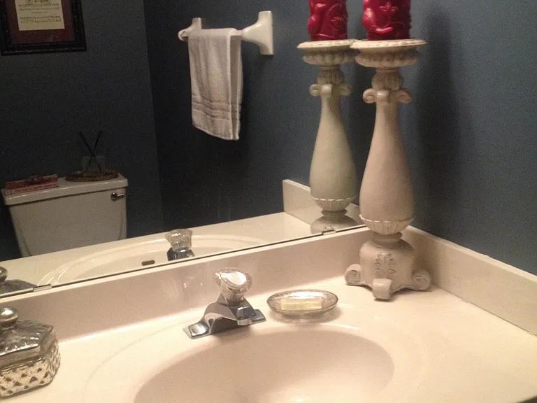 Half bath off the kitchen