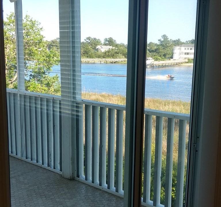 This is waterfront living - check out this spectacular view from the master bedroom!