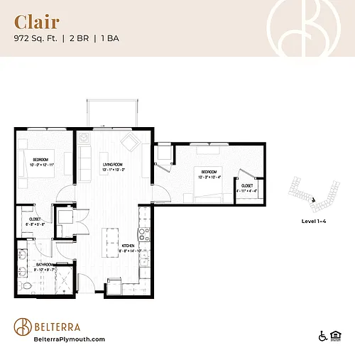 Floor plan Clair