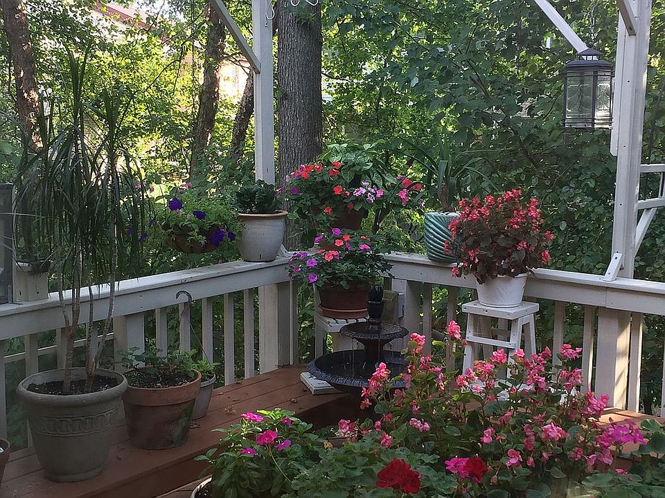 Deck in summer time....