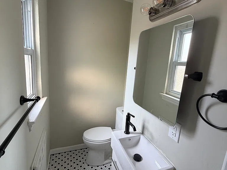 Downstairs half bath