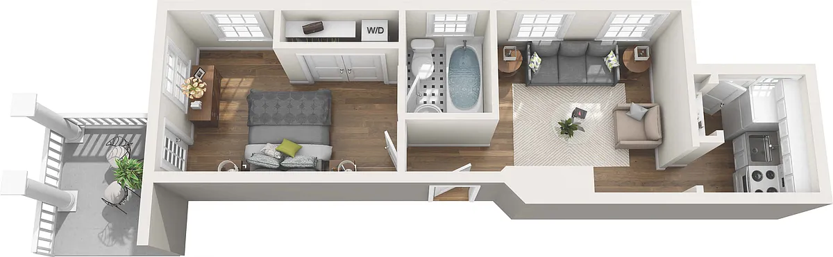 Floor plan A1 A2