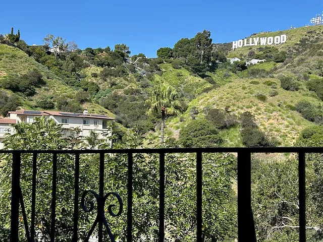 Private view from the deck. But so much more to see within this home...