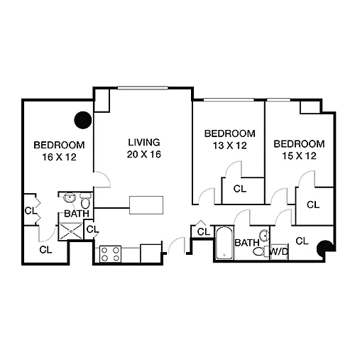 Floor plan Baring Premier