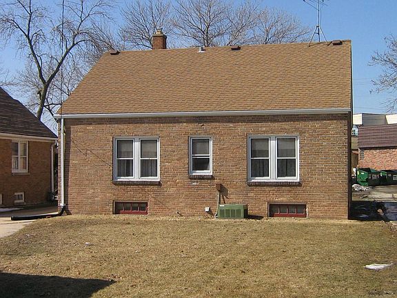 Rear of home