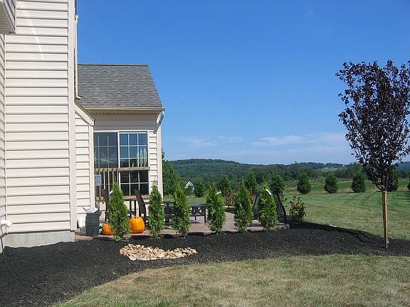Back Yard from Right Side of House