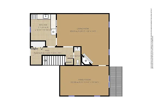 Floor plan Governours Townhouse End