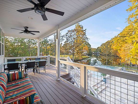 View from deck