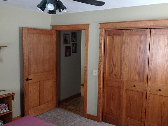 Bedroom custom doors