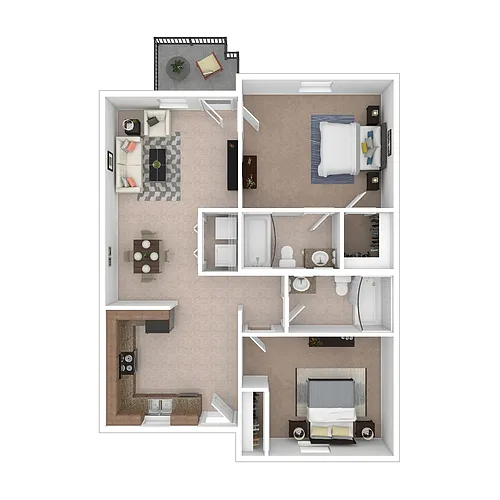 Floor plan 2X2
