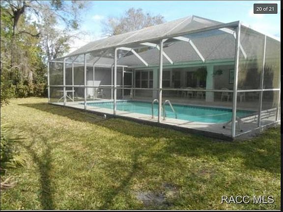 Pool from back of house