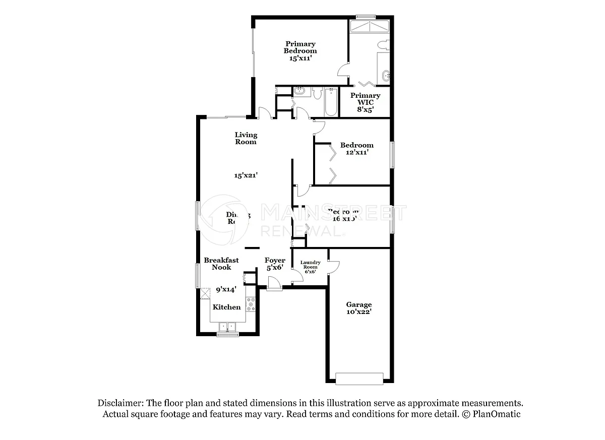Floor Plan - 609 Conure St