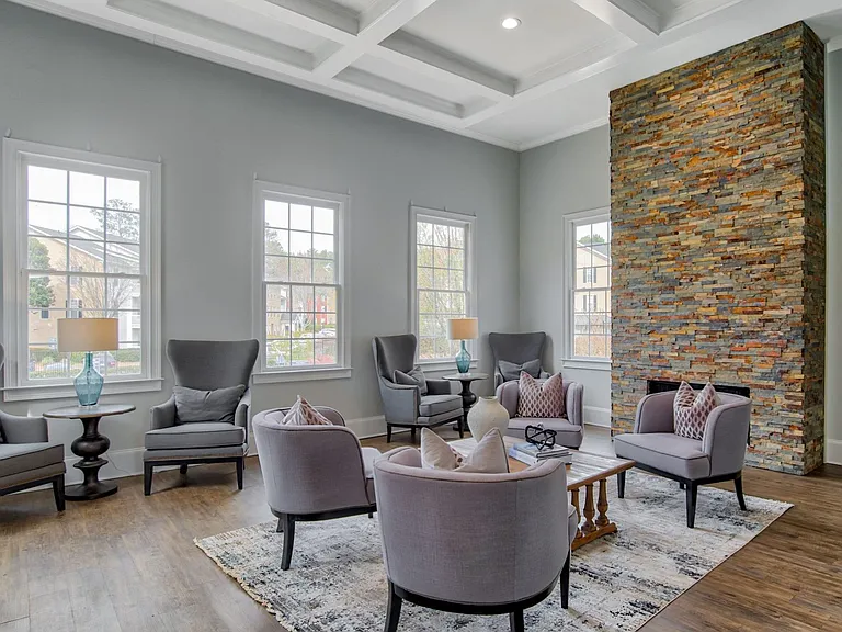 Our amenity spaces offer plenty of space to work, play, and relax.